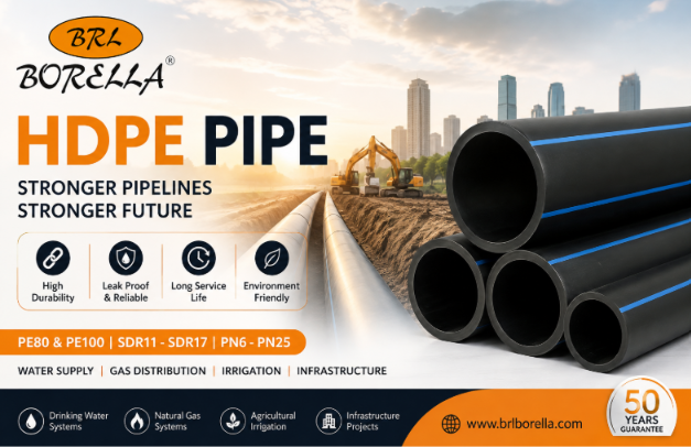 HDPE Boru Nedir? PE100 ve PE80 Boru Çeşitleri, Ölçüleri ve Kullanım Alanları